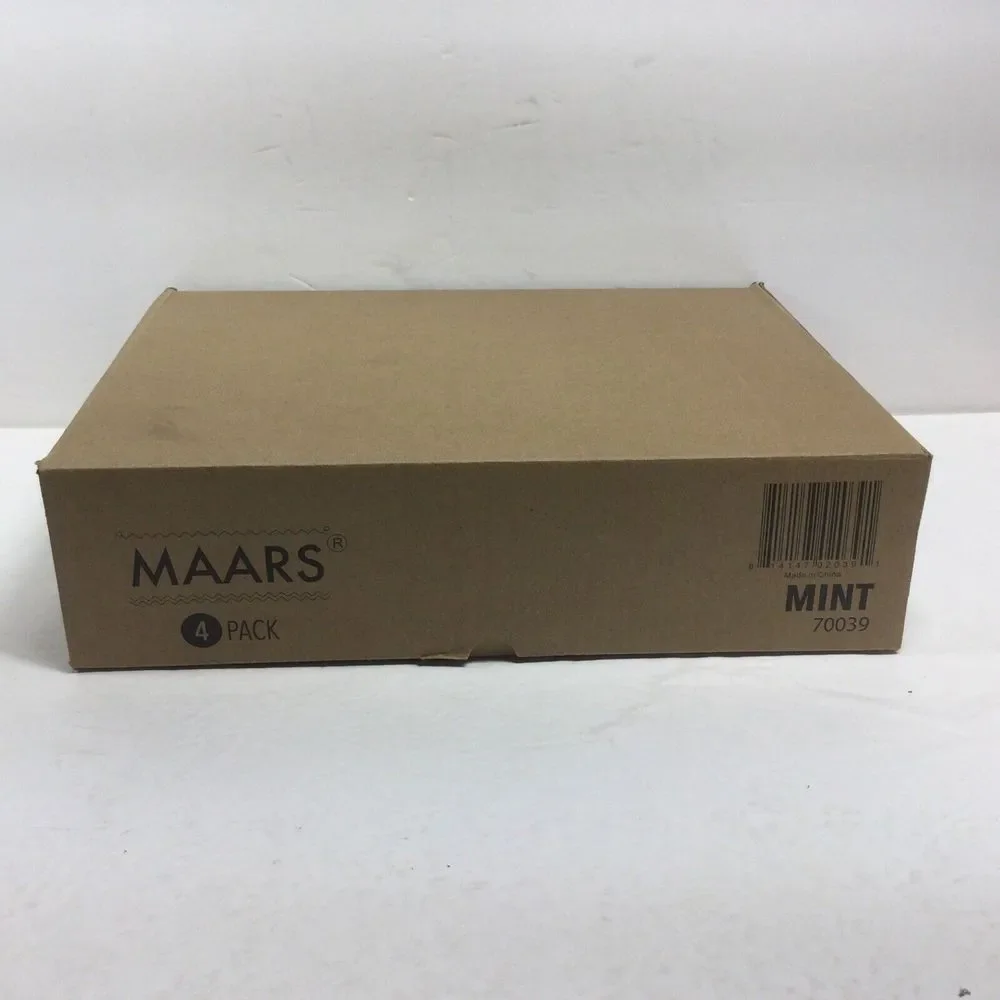Maars Drinkware Double Wall  Skinny Acrylic Tumblers Mint 16oz 4 PACK New‎